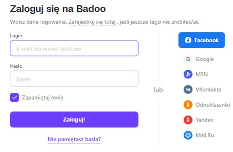 badoo logowanie do konta|Badoo przez Facebooka – logowanie – Czy jest。